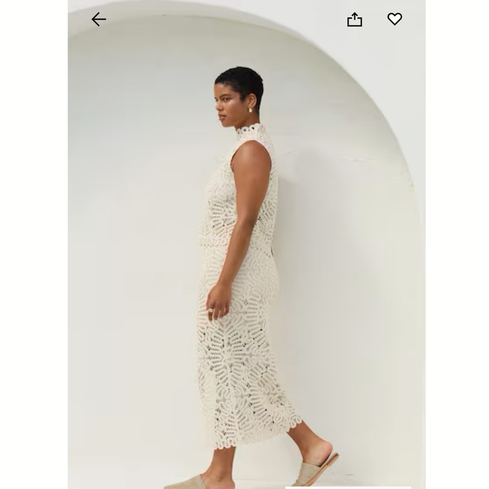 H&M Crochet-look pencil skit and sleeveless top set - Picture 2 of 14